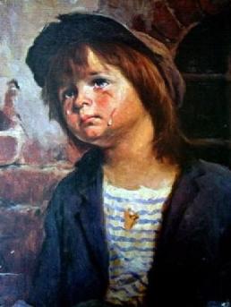 bankas - ζ.πίνακας,παιδί που κλαίει